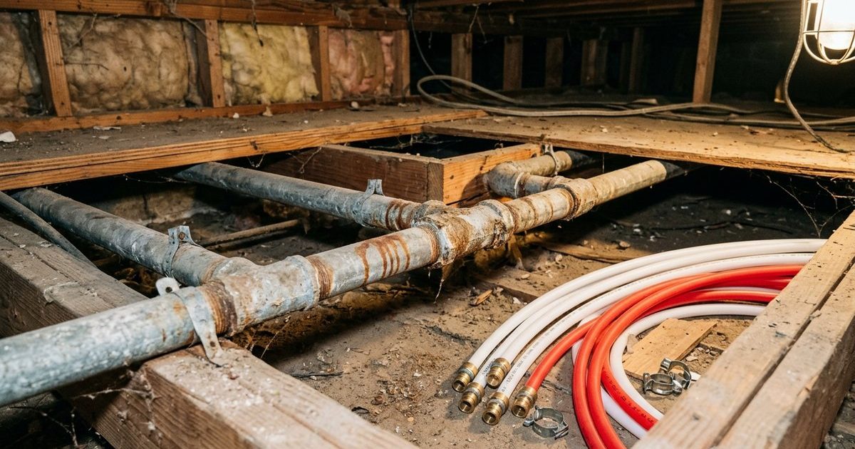 Galvanized Pipes in a Santa Clarita Home? When to Replace Them