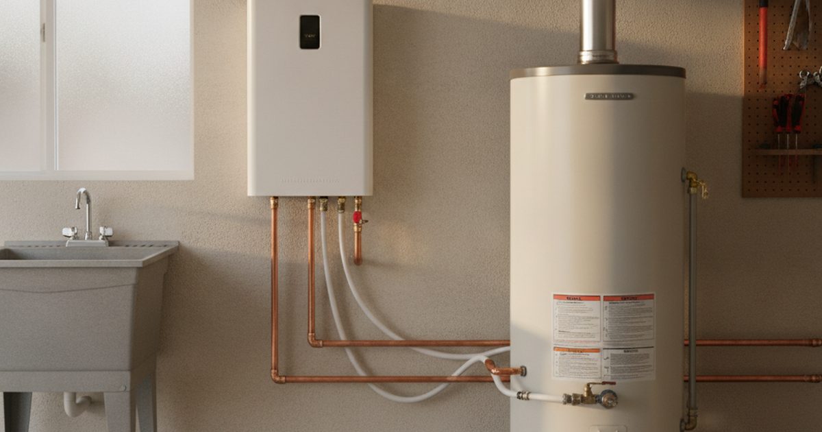 Tankless or Tank Water Heater? Choosing for a Santa Clarita Home